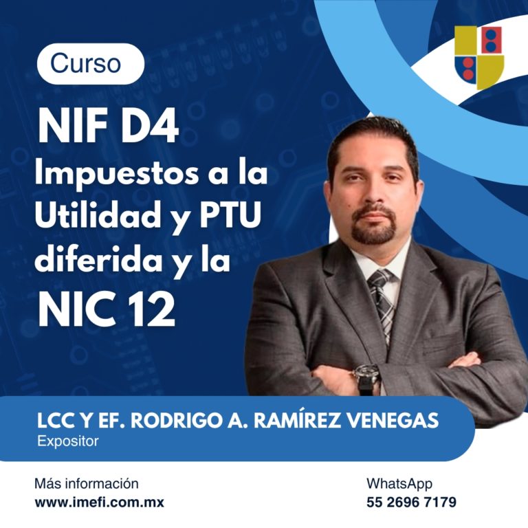 Nif D4 Impuestos Diferidos Y Nic 12 Imefi 8234